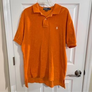 Polo Ralph Lauren terry cloth polo shirt Orange size Large